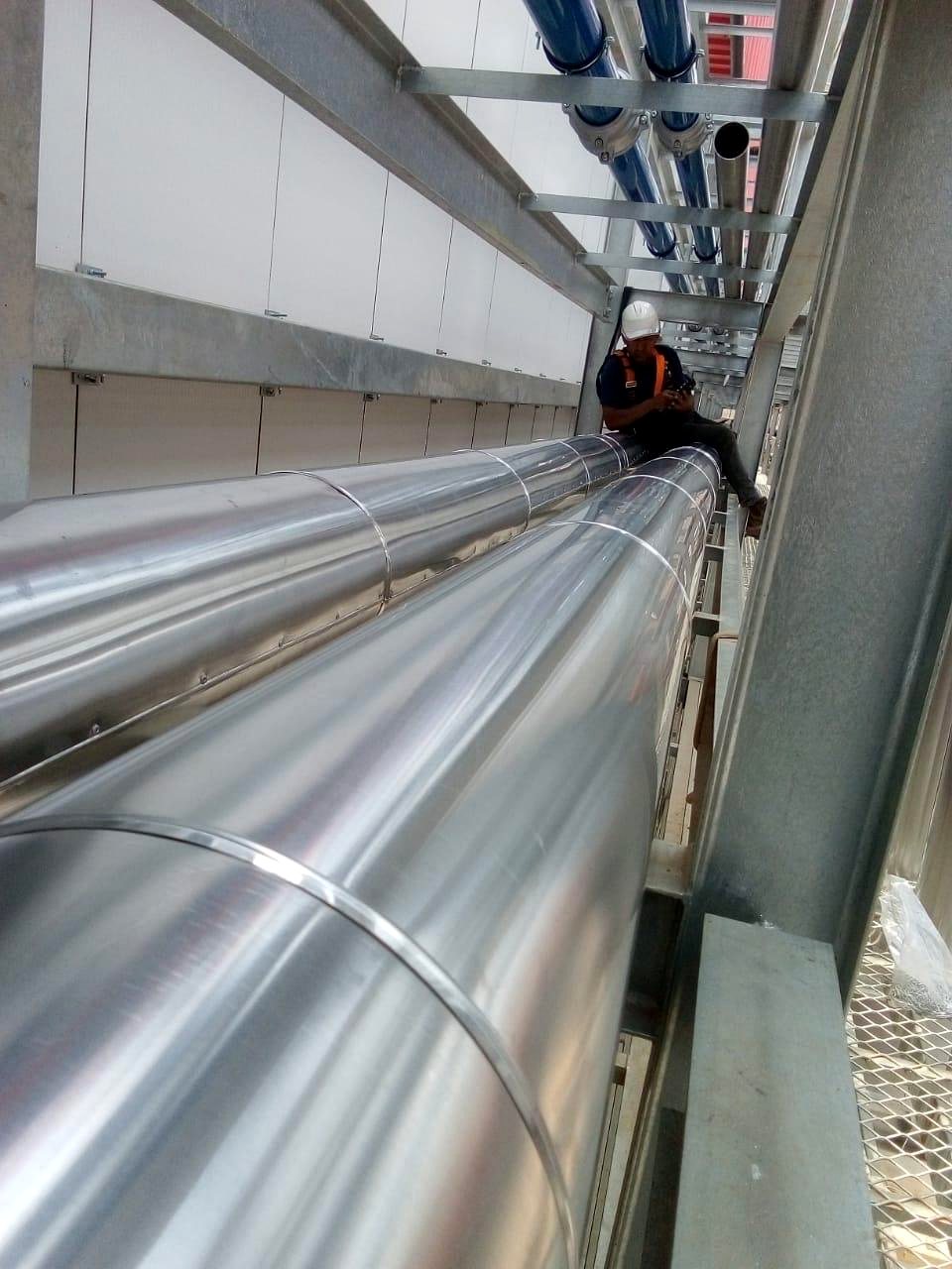Isolamento em estrutura elevada